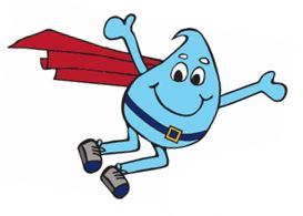 Water Hero Cartoon